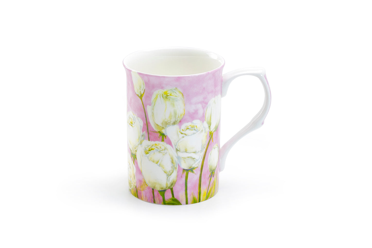 Rose Pink Bone China Mug