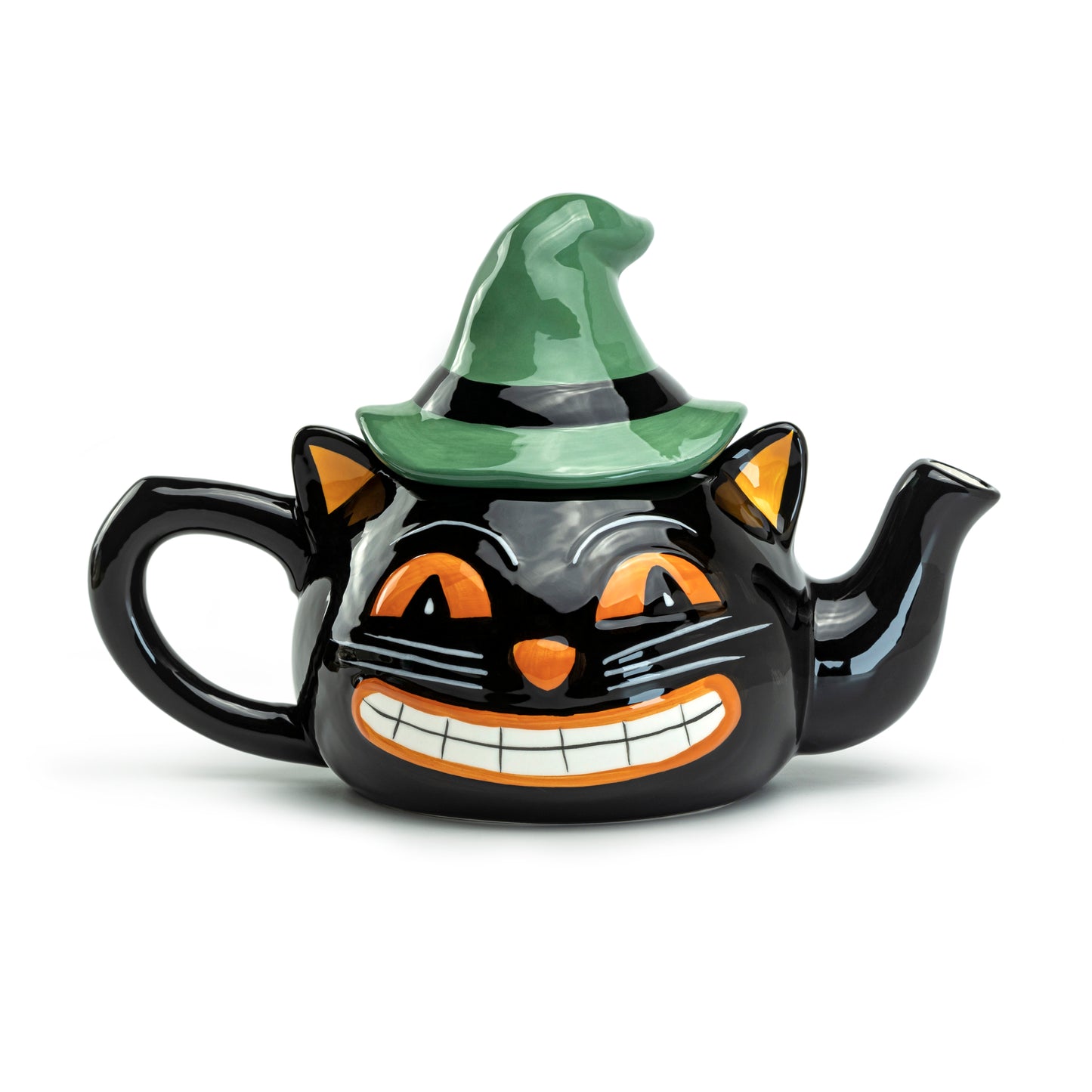 Halloween Black Cat Teapot