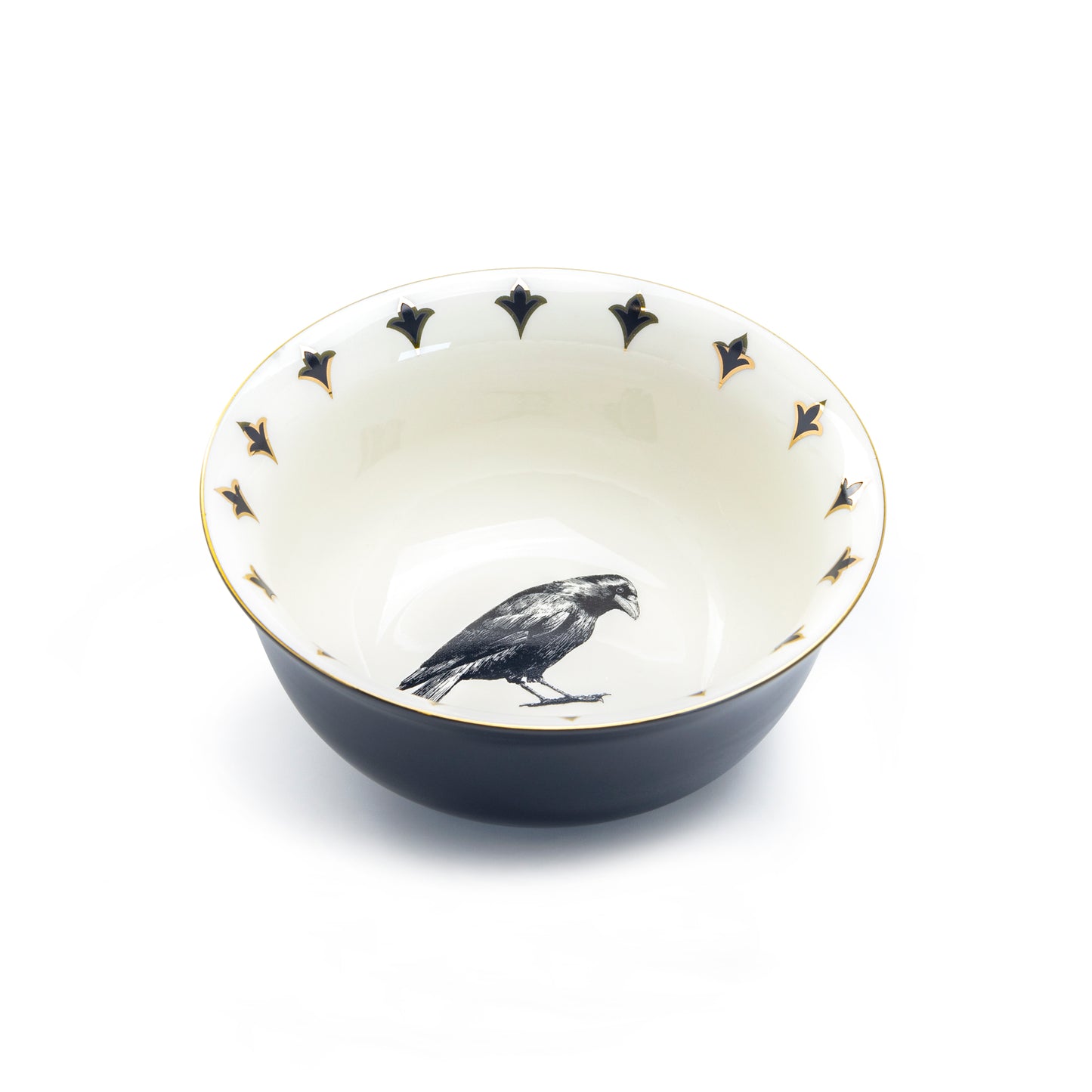 Halloween Raven Bowl