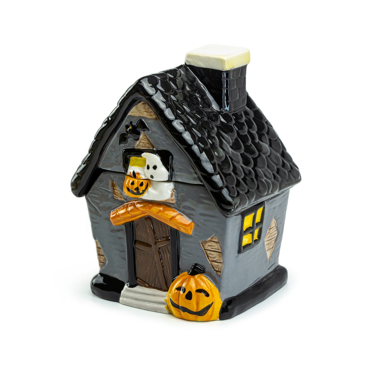 Halloween Haunted House Cookie Jar