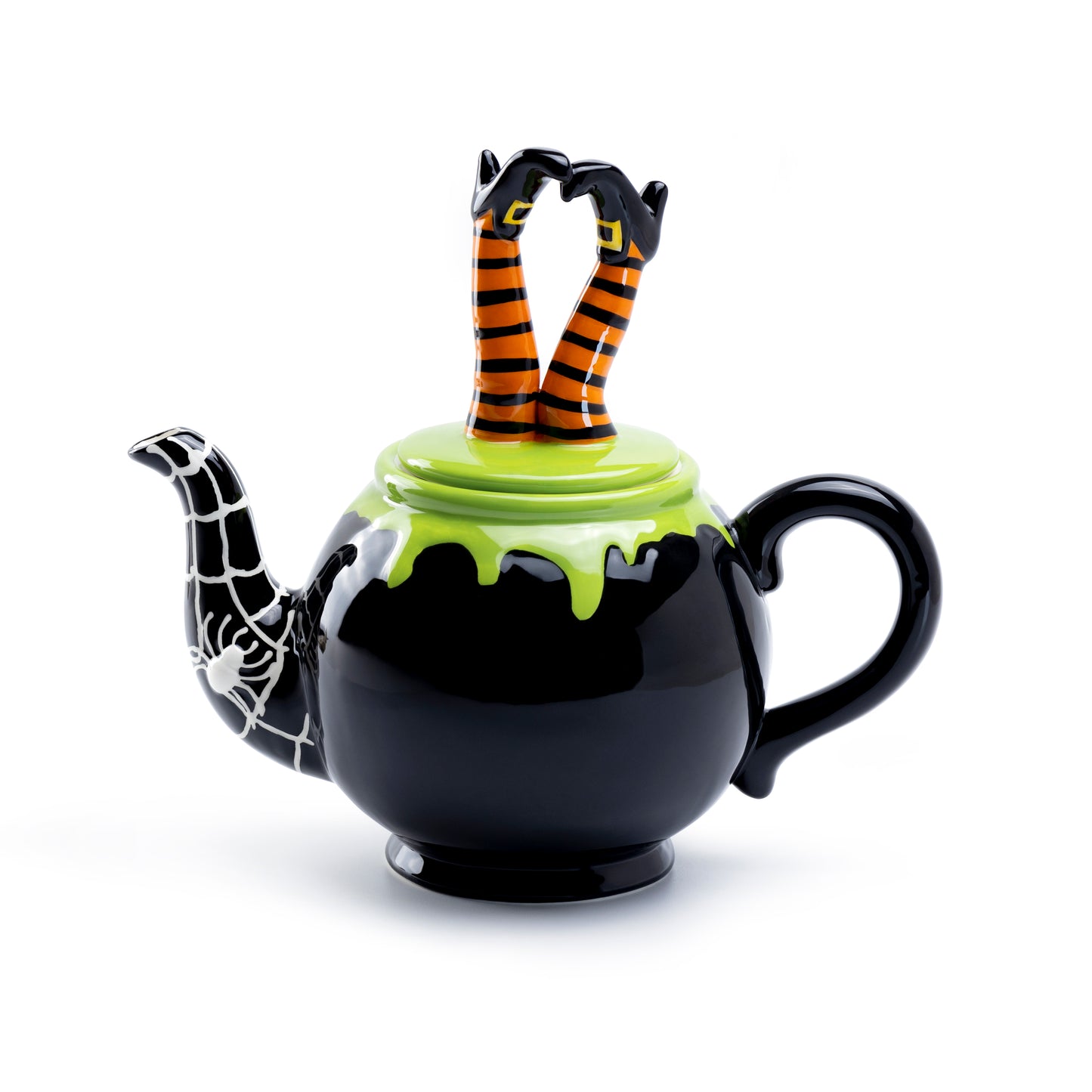 Halloween Witch's Cauldron Teapot