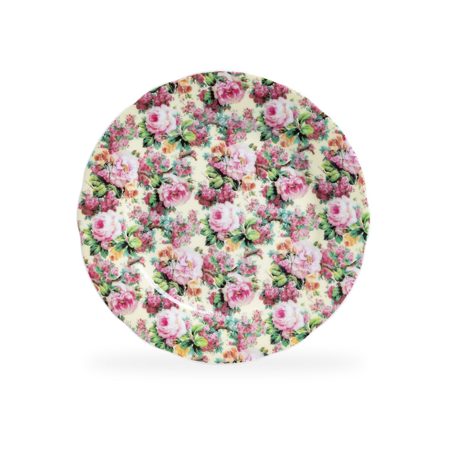 Victorian Rose Bone China Tea Cup and Saucer