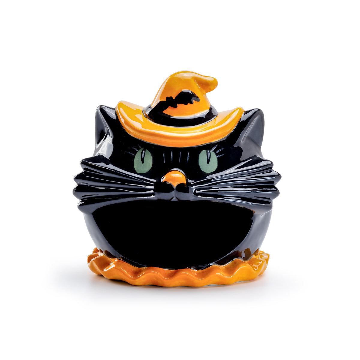 Halloween Black Cat Candy Bowl
