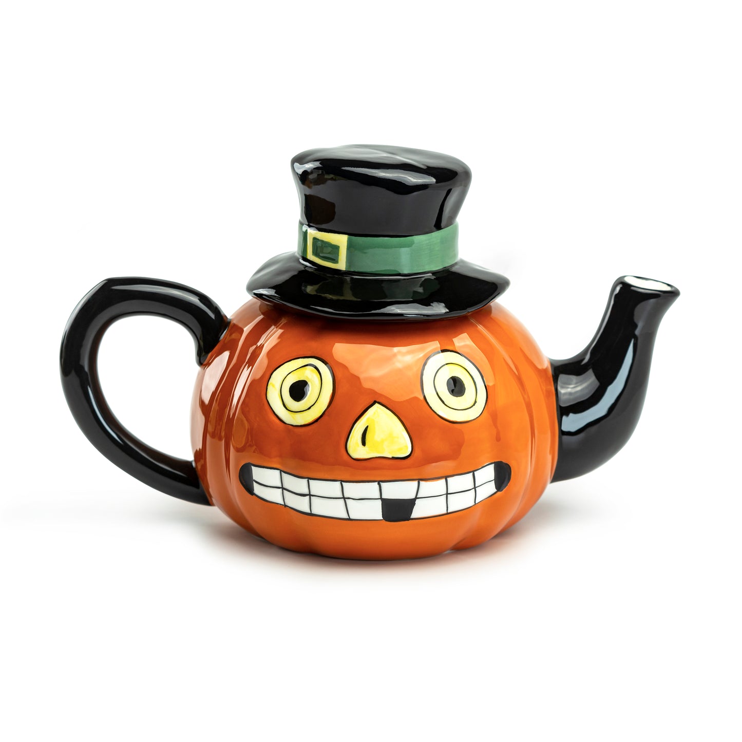 Halloween Jack O' Lantern Pumpkin Teapot