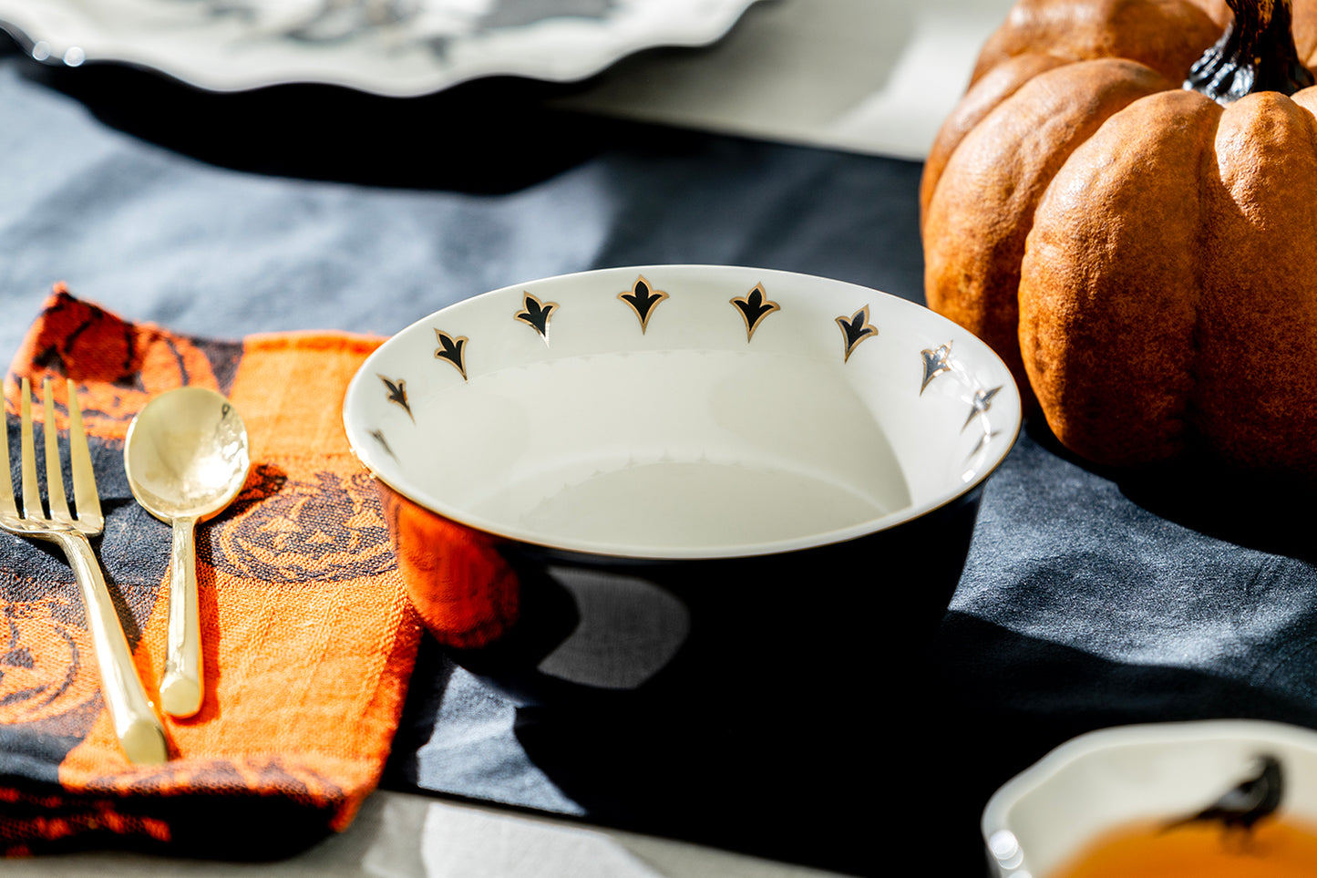 Halloween Raven Bowl