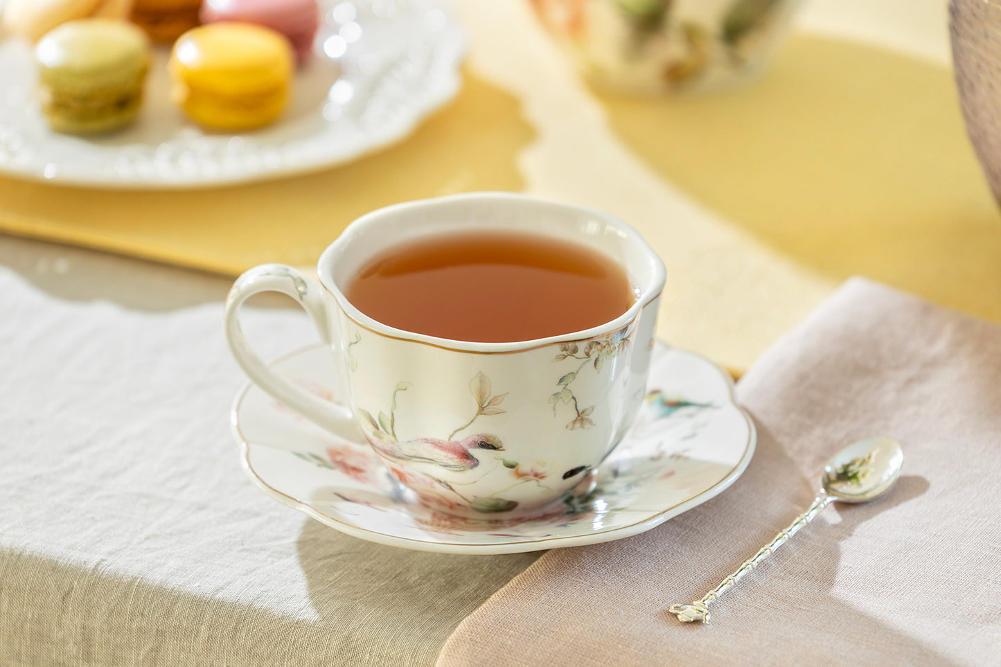 Magnolia Garden Fine Porcelain Tea Set