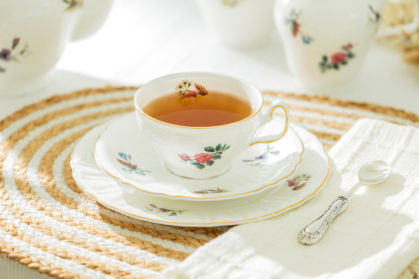 Anna Garden Bone China Tea Set