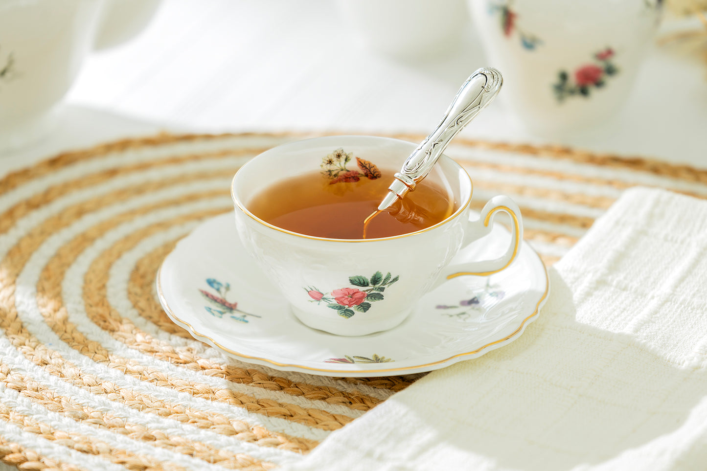 Anna Garden Bone China Tea Set