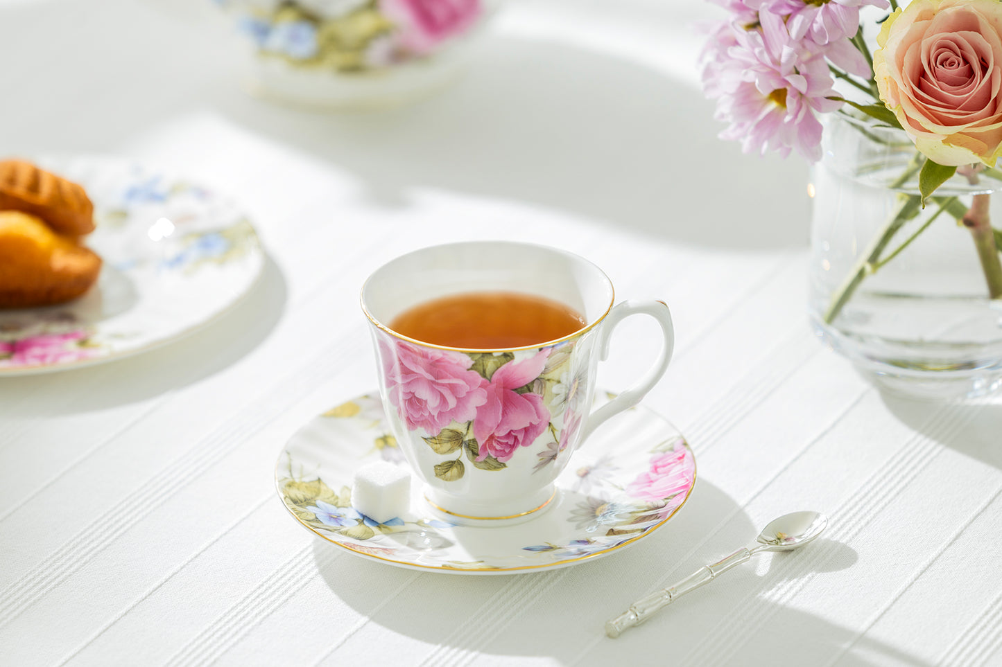 Grace's Rose Bone China Tea Set