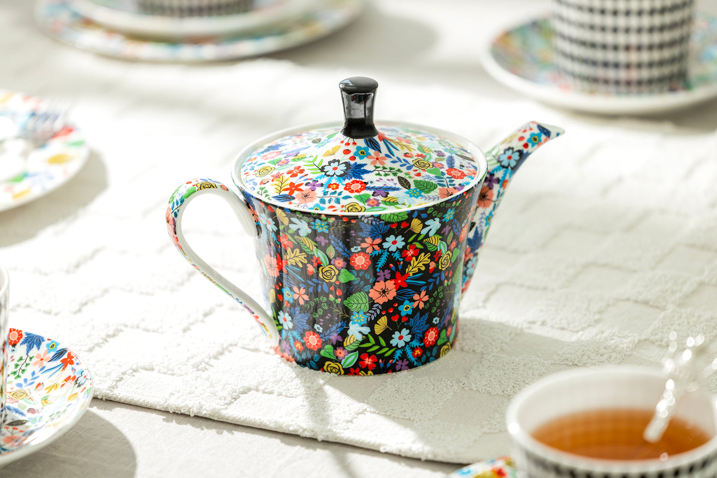 Mad Hatter Bone China Teapot