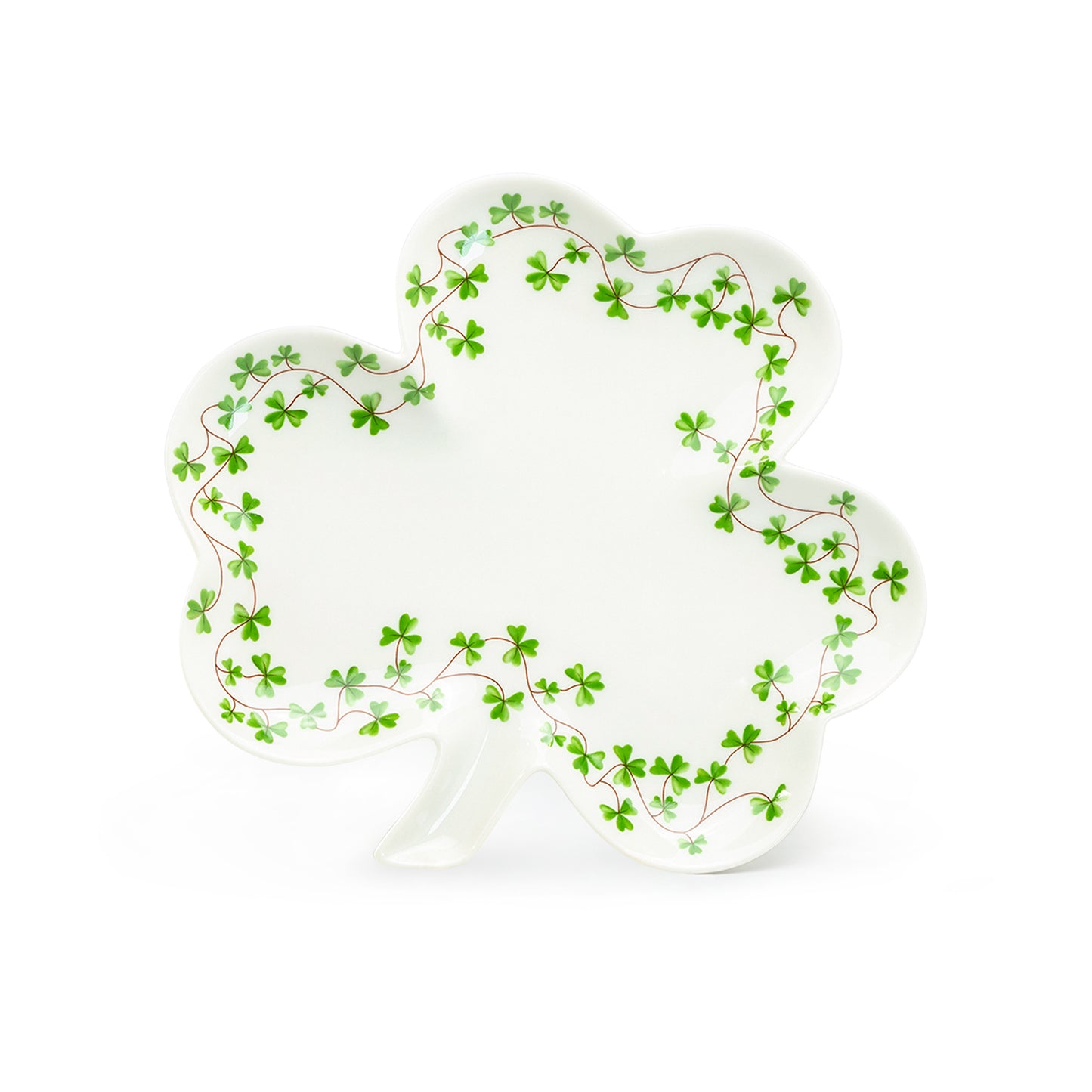 Shamrock Fine Porcelain Serving Plate