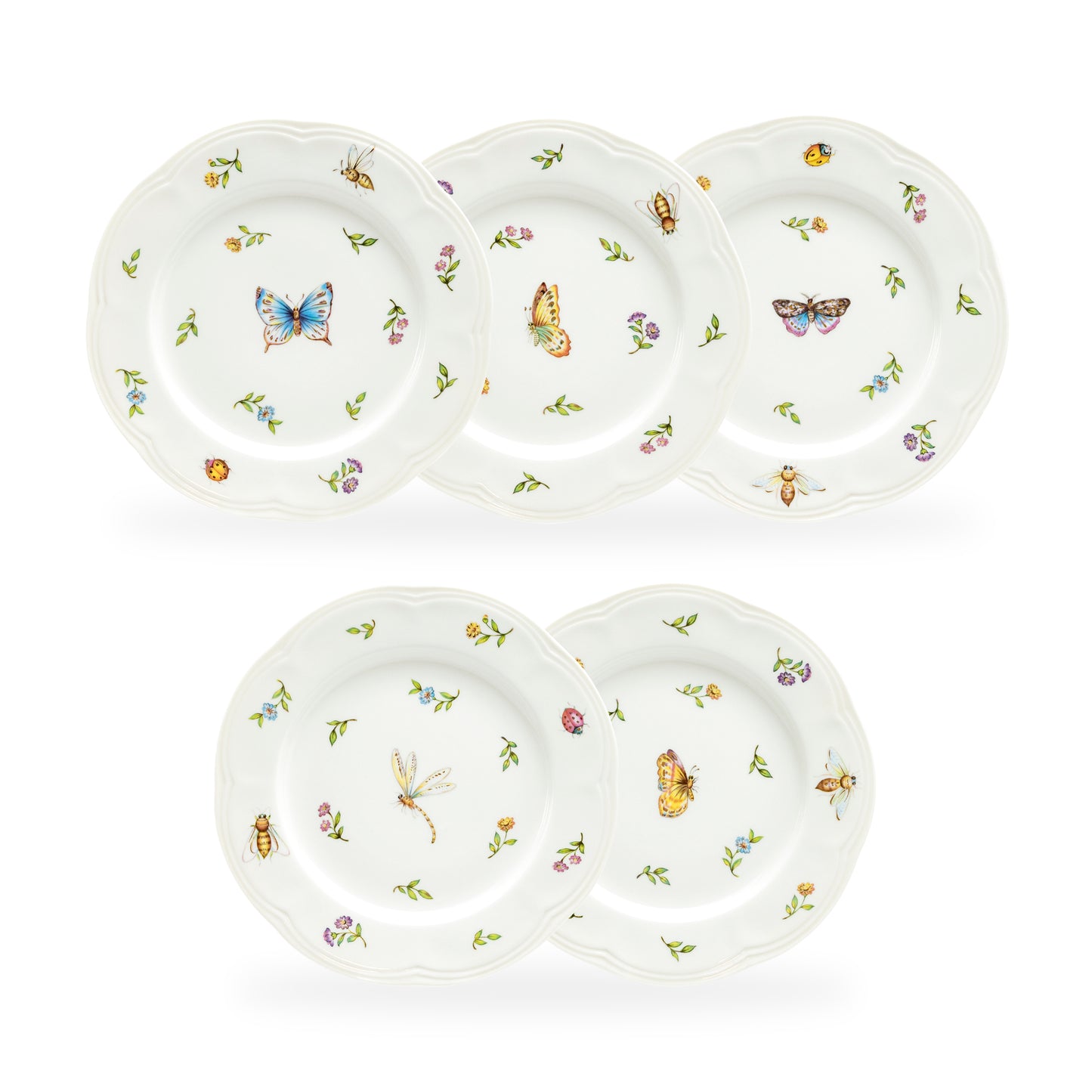 Summer Garden Fine Porcelain Tea Cup and Saucer