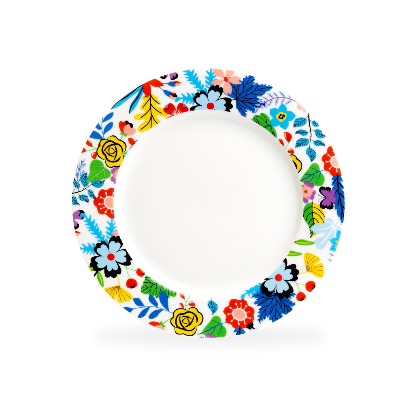 Mad Hatter Fine Porcelain Dessert Plate