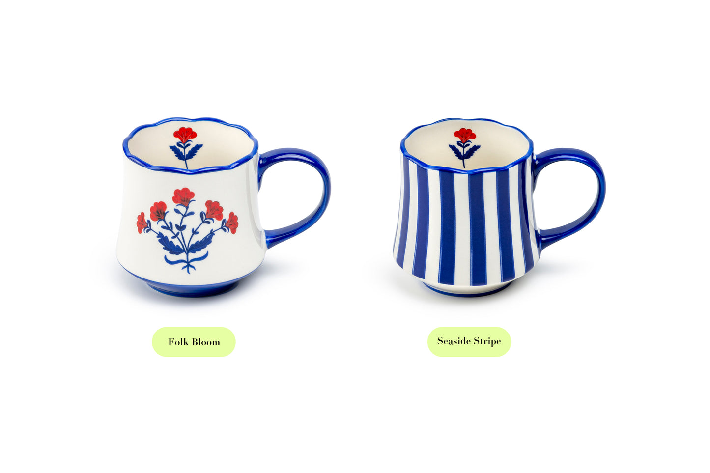 Seaside Folk Bloom Mug