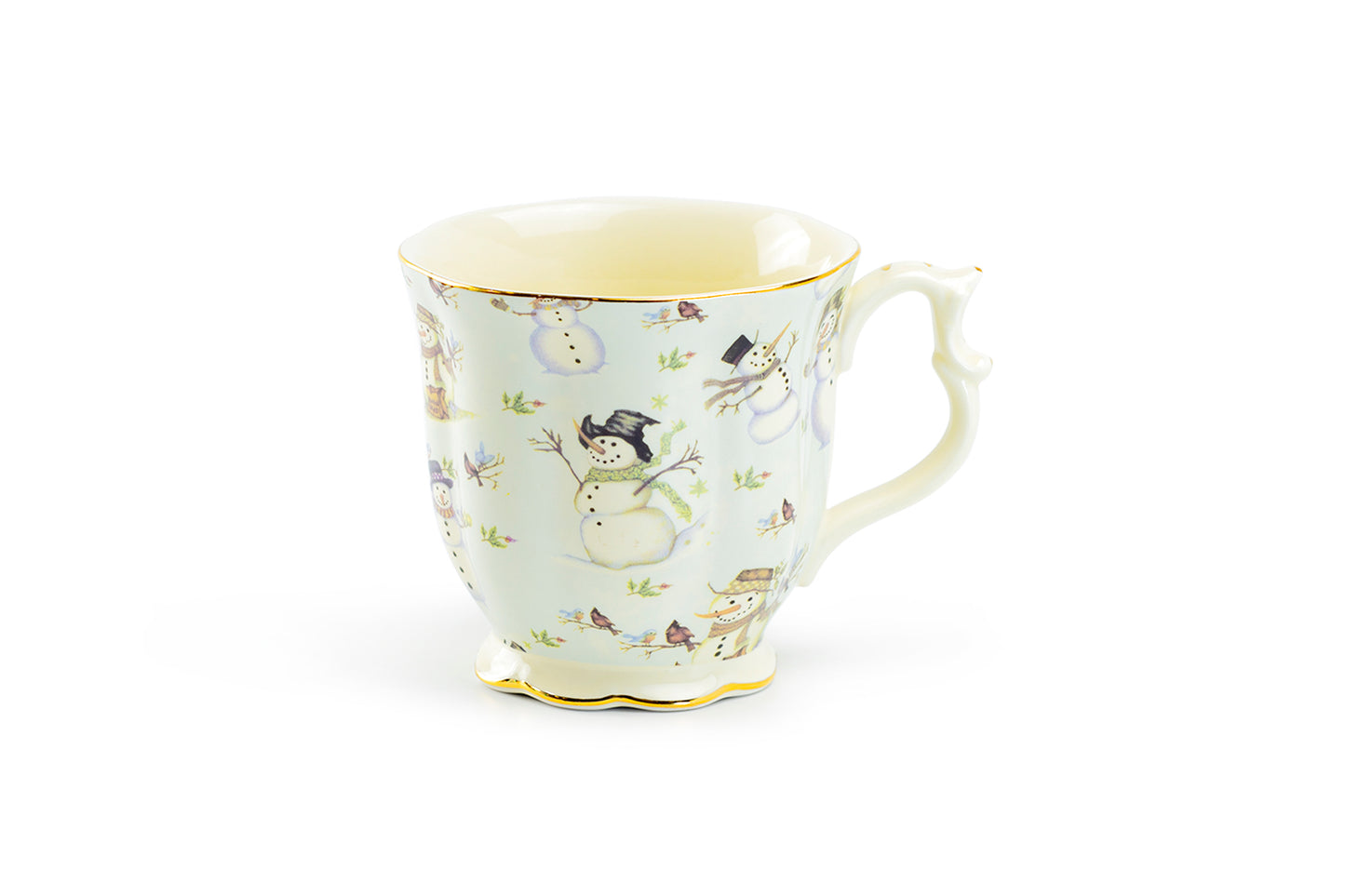 Holiday Snowmen Fine Porcelain Mug