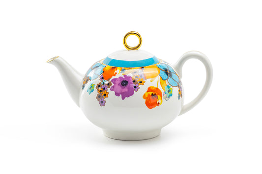 Meadow Joy Fine Porcelain Teapot