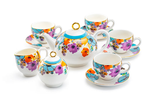 Meadow Joy Fine Porcelain Tea Set