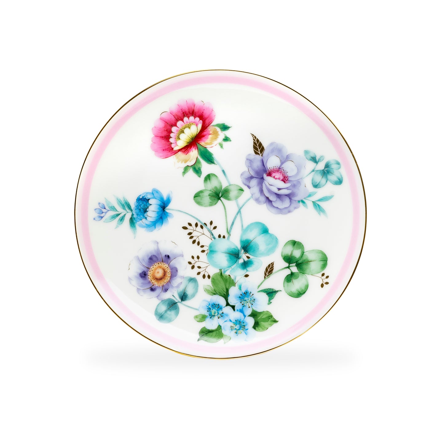Pink Flower Garden Fine Porcelain Tea Set