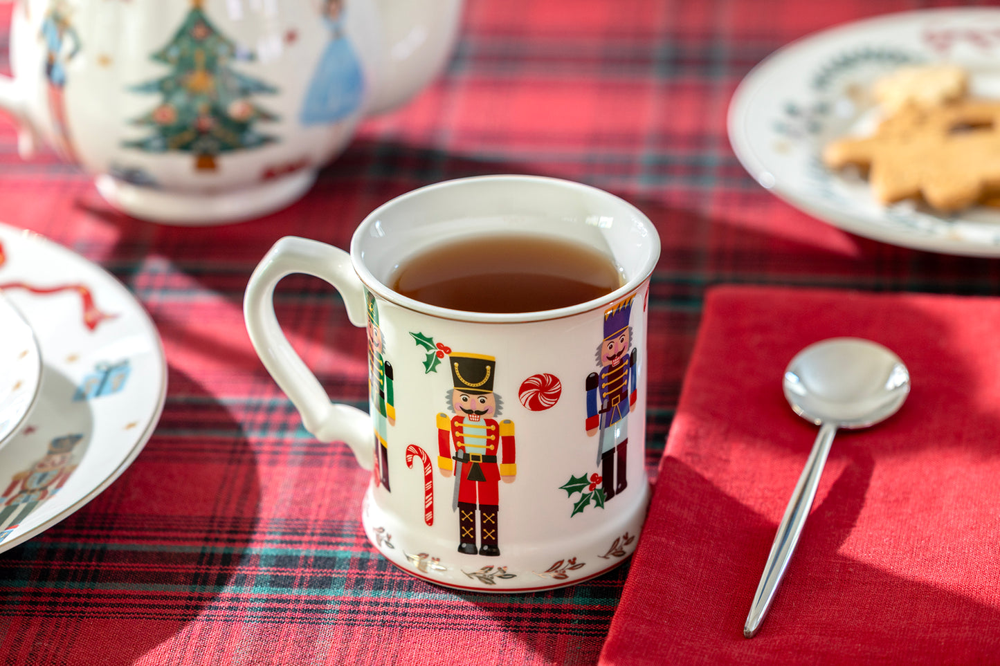 Nutcracker Wonderland Fine Porcelain Mug