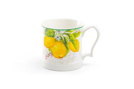 Lemon Garden Fine Porcelain Mug