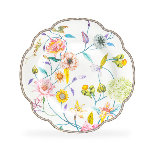 Spring Flowers Fine Porcelain Dinner Plate