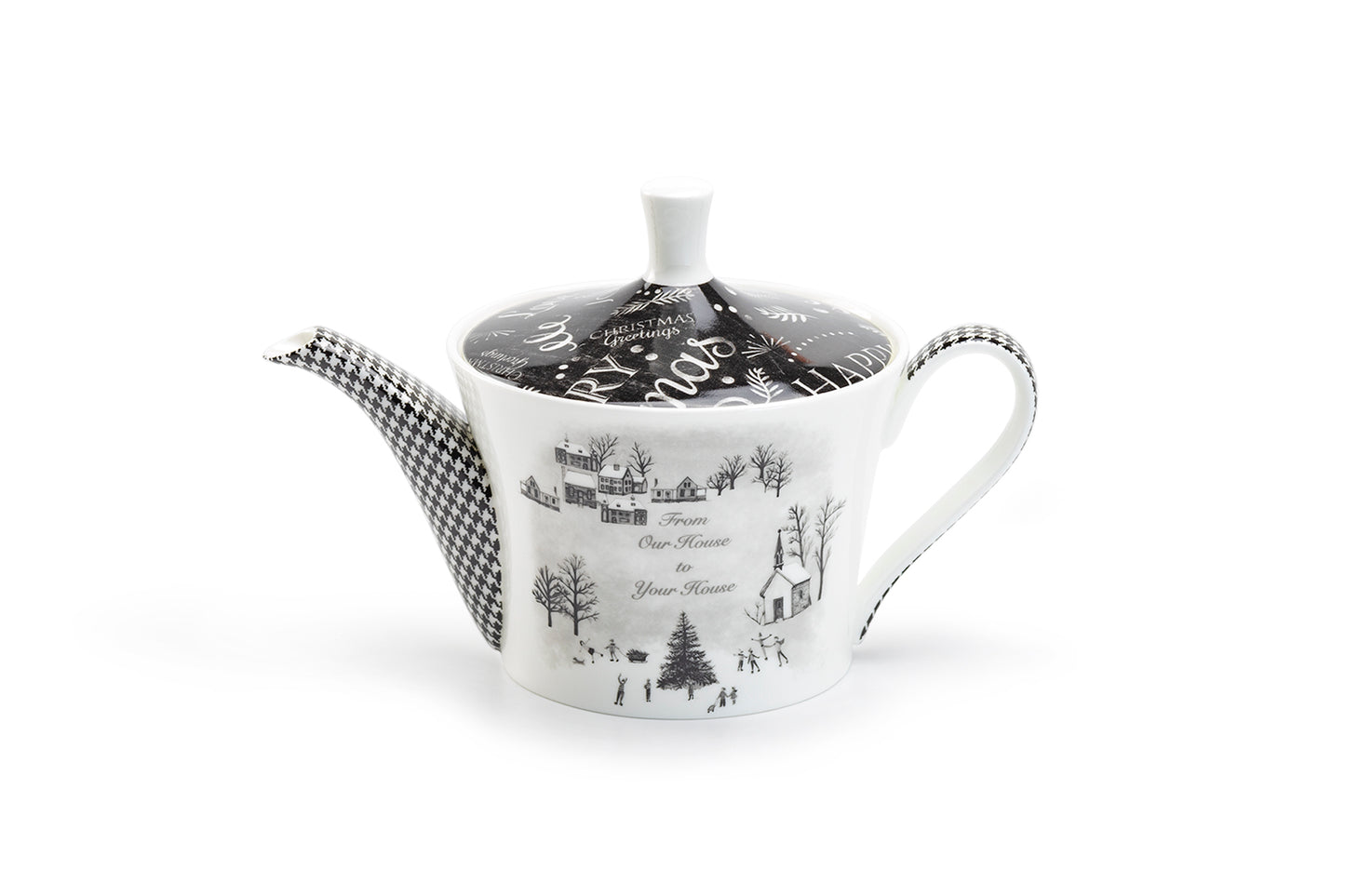 Winter Wonderland Bone China Teapot