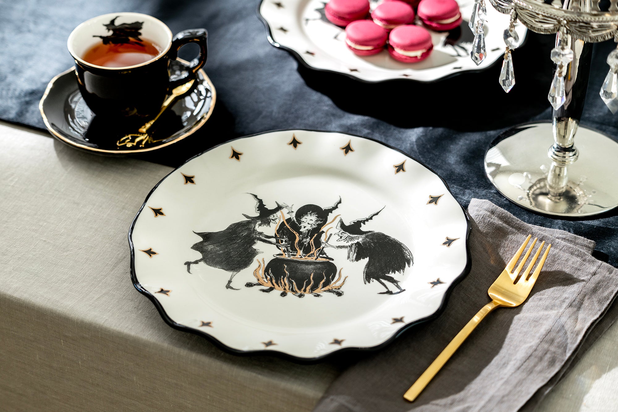 Potters Studio Witches Brew Halloween Plate Set on sale Of 2 Size Dinner 10.5” New 2023