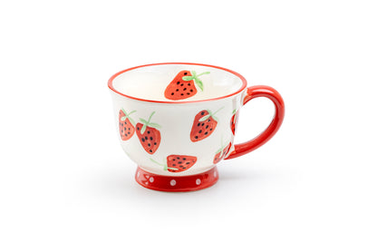 Strawberry Dot Mug