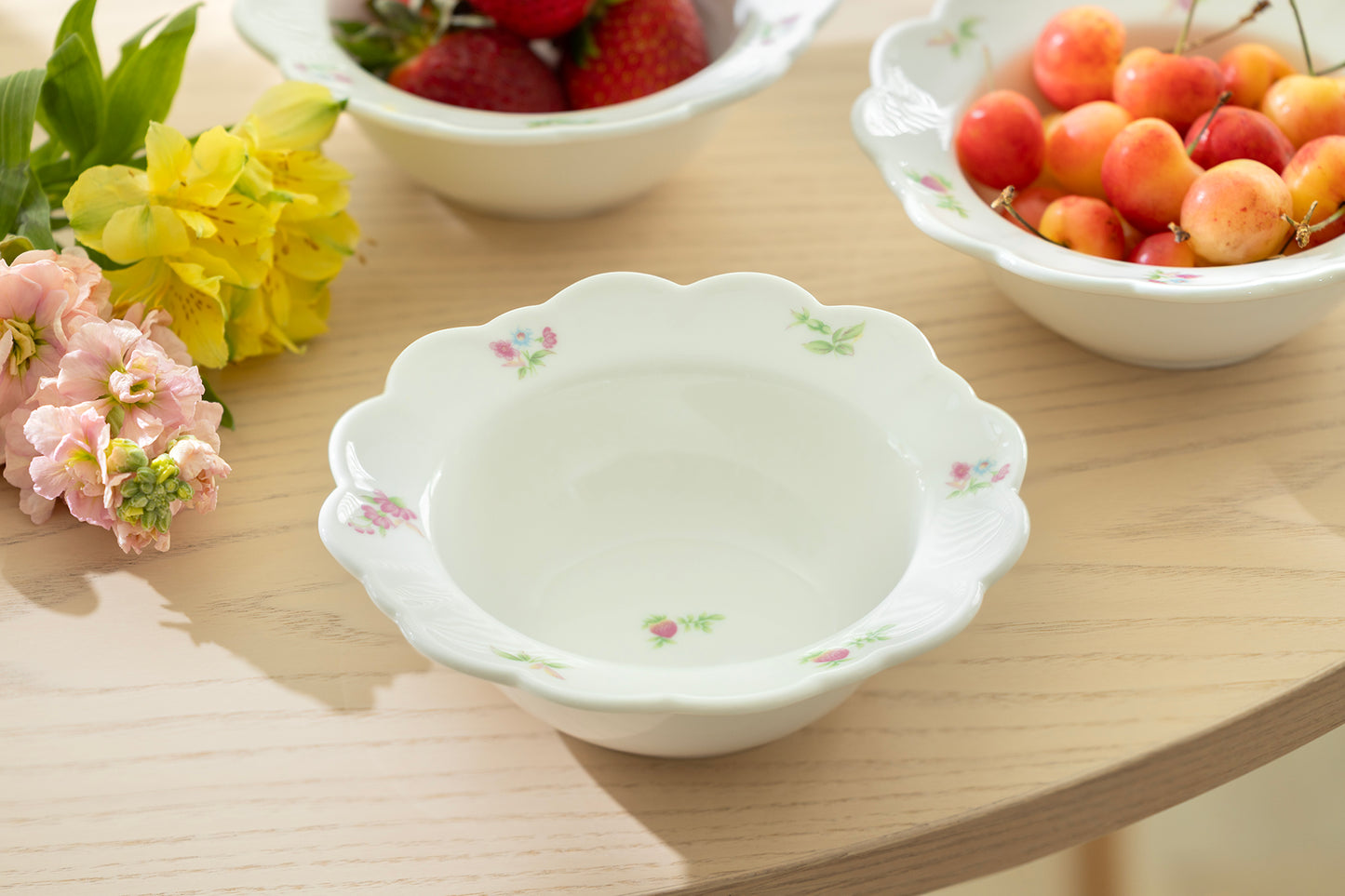 Petite Wildflowers Fine Porcelain Bowl