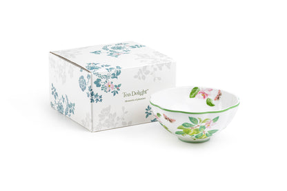 Apple Blossom Bone China Bowl with Gift Box