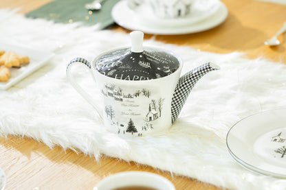 Winter Wonderland Bone China Teapot