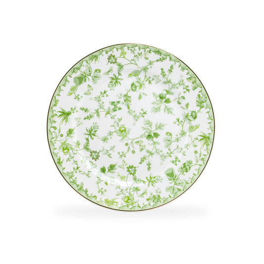 Greeny Garden Fine Porcelain Dessert Plate