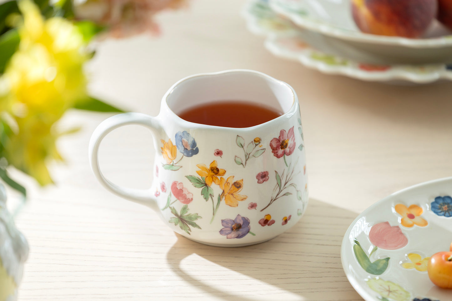 Cottage Meadow Floral Mug