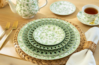 Greeny Garden Fine Porcelain 12" Charger Plate