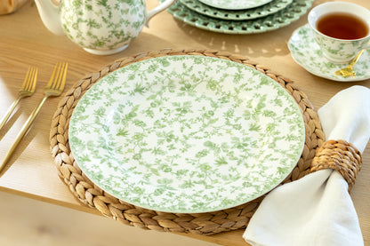 Greeny Garden Fine Porcelain 12" Charger Plate