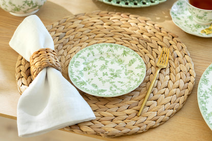 Greeny Garden Fine Porcelain 6.15" Appetizer Plate