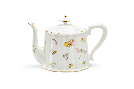 Summer Garden Fine Porcelain Teapot