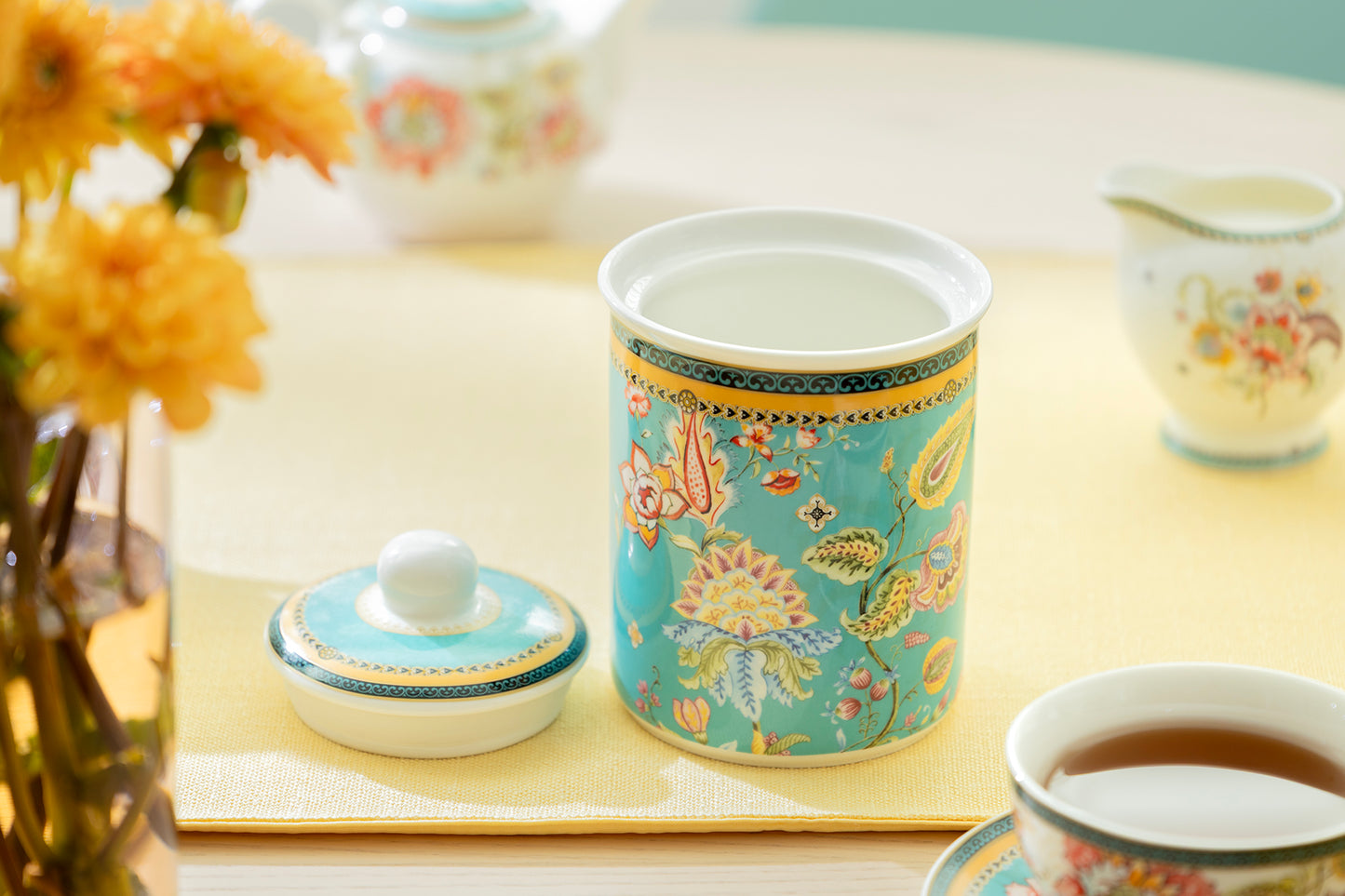 Emperor's Garden Fine Porcelain Canister