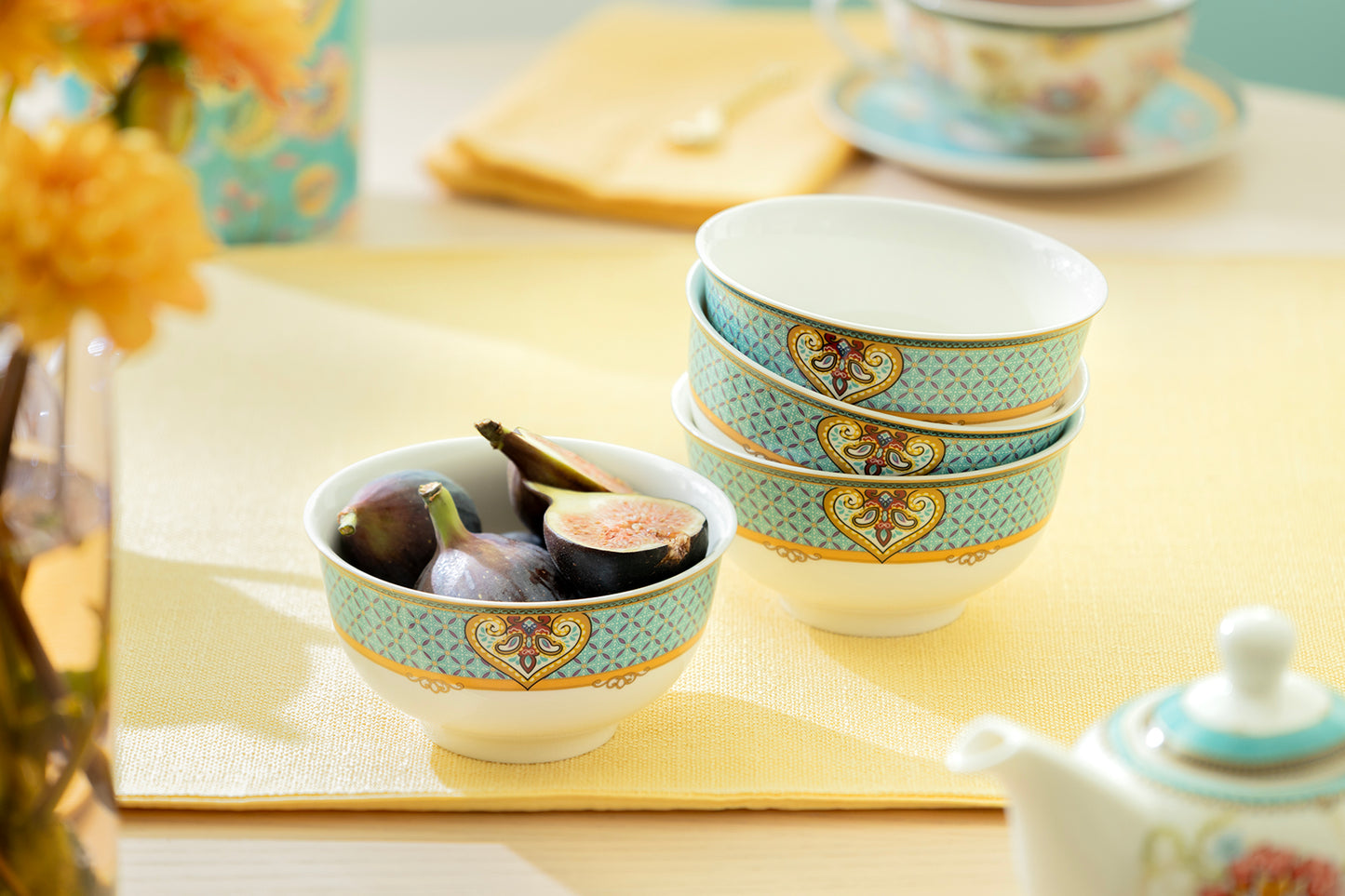 Emperor's Garden Fine Porcelain Bowl