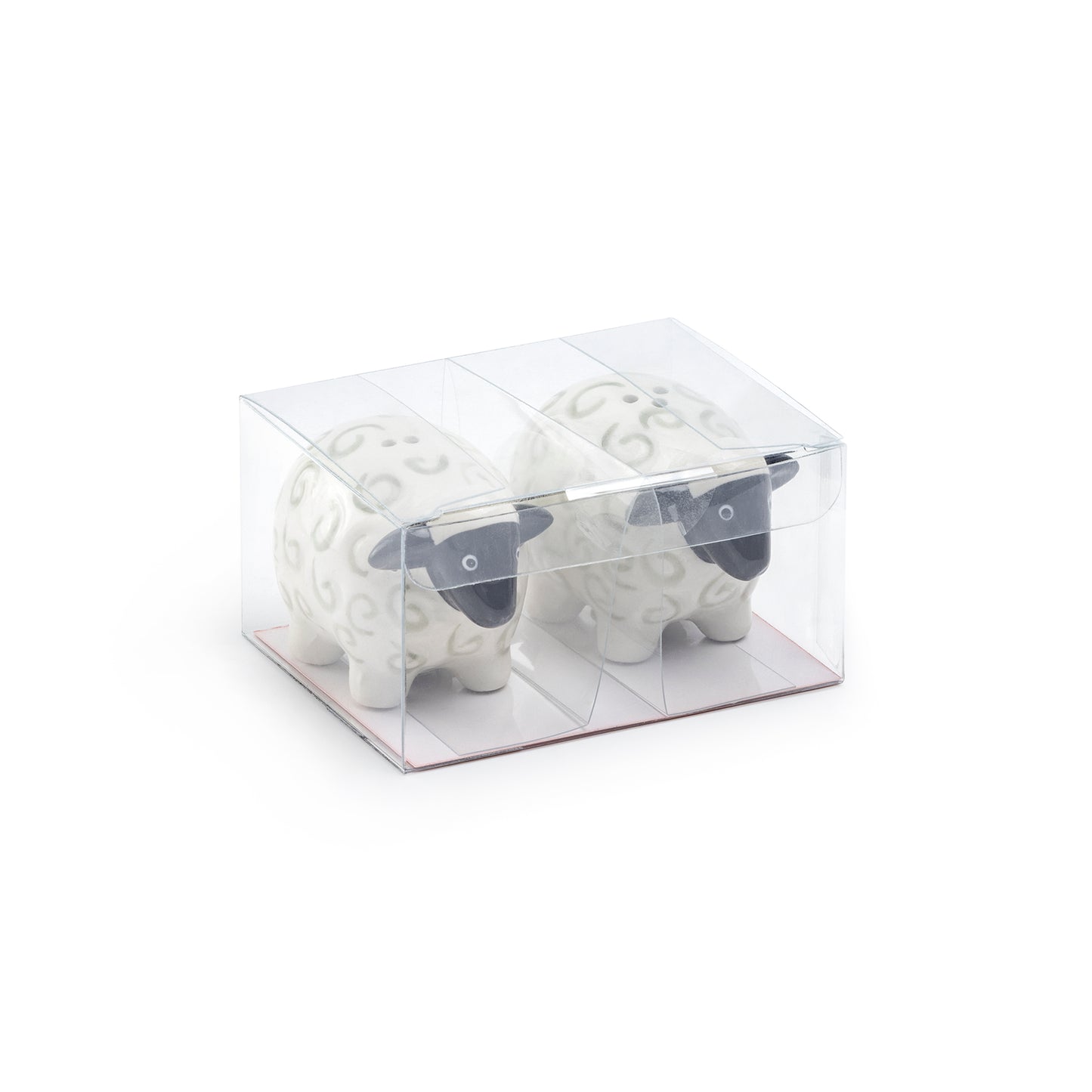 Farmhouse Sheep Ceramic Salt and Pepper Shaker Set