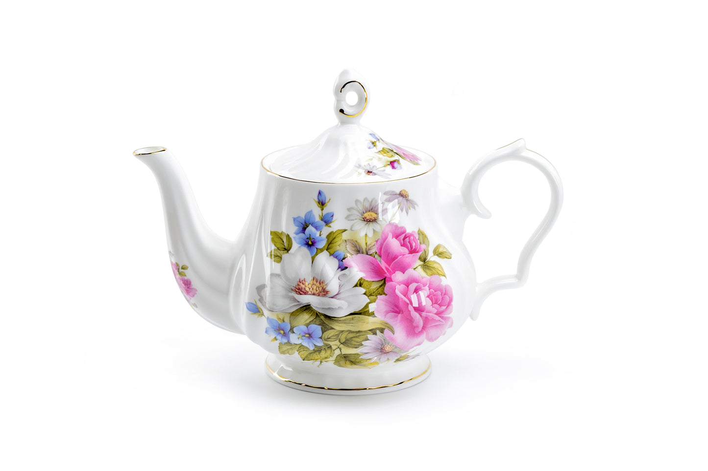 Grace's Rose Bone China Teapot