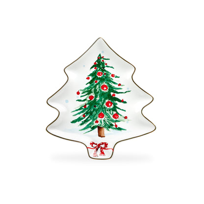 Festive Tree Delight Assorted Dish Set of 4