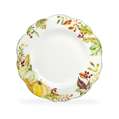 Turkey Autumn Harvest Dinner Plate