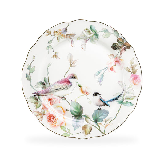 Magnolia Garden Fine Porcelain Dinner Plate