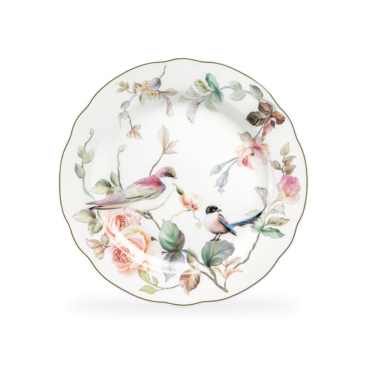 Magnolia Garden Fine Porcelain Dessert Plate