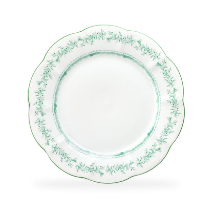 Festive Greenery Fine Porcelain Dinner Plate