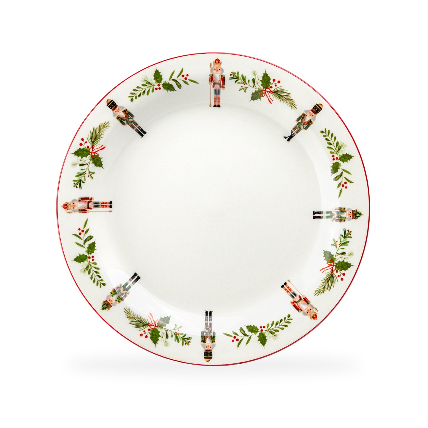 Holiday Royal Nutcrackers Dinner Plate