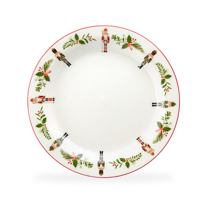 Holiday Royal Nutcrackers Dinner Plate