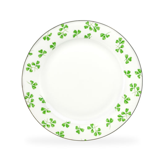 Shamrock Fine Porcelain Dinner Plate