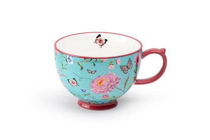 Butterfly Garden Latte Mug Set of 4